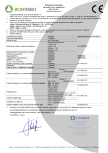 Declaração de prestações