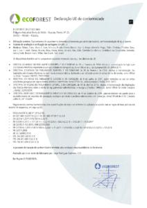 Declaração UE de conformidade